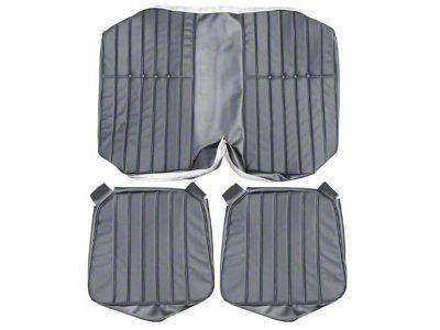 Custom/Deluxe Interior Rear Bench Seat Upholstery Kit (1973 Camaro Coupe)