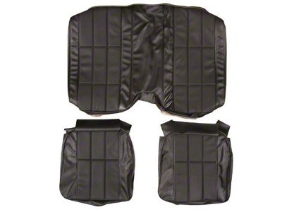 Custom/Deluxe Interior Rear Bench Seat Upholstery Kit (1976 Camaro Coupe)