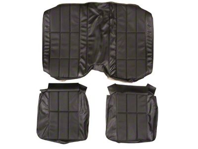 Custom/Deluxe Interior Rear Bench Seat Upholstery Kit (1977 Camaro Coupe)