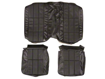Custom/Deluxe Interior Rear Bench Seat Upholstery Kit (1978 Camaro Coupe)