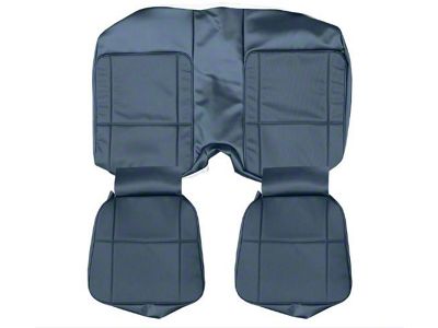 Custom/Deluxe Interior Rear Bench Seat Upholstery Kit (1980 Camaro Berlinetta Coupe)