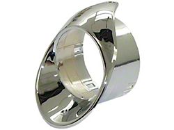 Dash Air Conditioning & Astro Vent Bezel, Side, Right, Chrome (1968 Camaro)