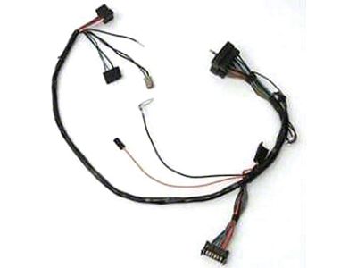 Camaro Dash Instrument Cluster Wiring Harness, With FactoryGauges & Seat Belt Warning, 1972