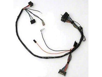 Camaro Dash Instrument Cluster Wiring Harness, With WarningLights, 1971