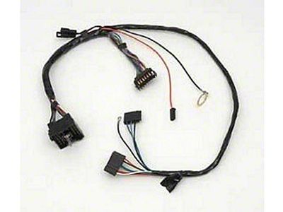 Camaro Dash Instrument Cluster Wiring Harness, With WarningLights, 1971