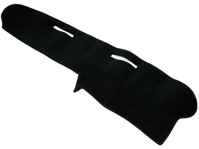 Camaro Dash Mat Cover, Black, 1979-1981