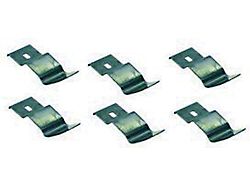 Dash Pad Attachment Clip Set,1969
