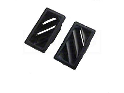 Camaro Dash Pad Side Defroster Vents, Pair, 1982-1992