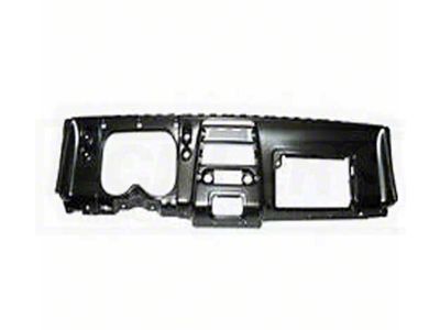 Camaro Dash Panel Face, Without Air Conditioning, Steel, 1967