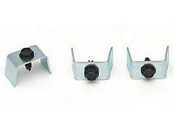 Camaro Dash Panel Molding Trim Plate Mounting Hardware, 1969