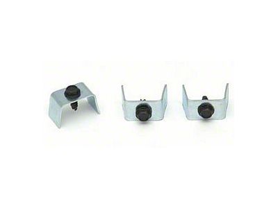 Camaro Dash Panel Molding Trim Plate Mounting Hardware, 1969