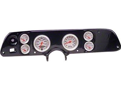 Camaro Dash Panel, With 6 AutoMeter Ultra Lite Gauges, Carbon Fiber, 1970-1978