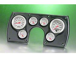 Camaro Dash Panel, With 6 AutoMeter Ultra Lite Gauges, Carbon Fiber, 1982-1989