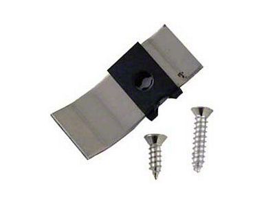Camaro Dash Vent Ball Bezel Retainer & Hardware, 1967-1968