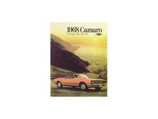 1968 Camaro Color Sales Brochure
