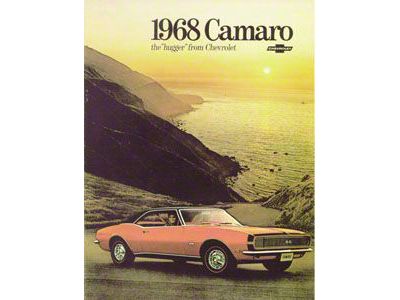 1968 Camaro Color Sales Brochure
