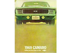 1969 Camaro Color Sales Brochure