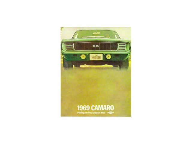 1969 Camaro Color Sales Brochure
