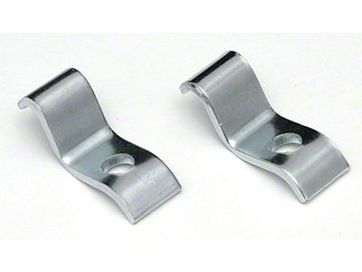 Deluxe Bumper Guard Mounting Brackets,Rear,1969