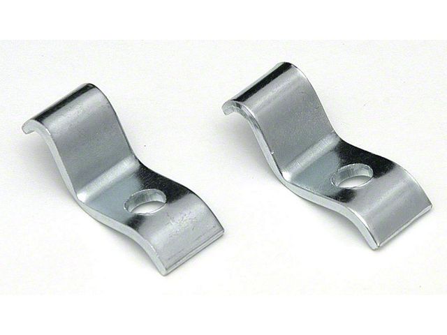 Deluxe Bumper Guard Mounting Brackets,Rear,1969