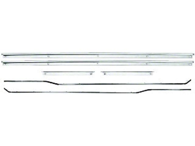 Camaro Deluxe Door Panel Molding Kit Front & Rear Convertible, 1967