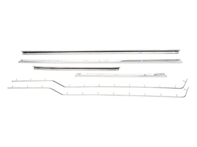 Camaro Deluxe Door Panel Molding Kit Front & Rear Coupe, 1967