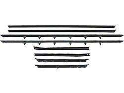 Deluxe Interior Inner and Outer Window Felt Set (68-69 Camaro Coupe w/o Outer Door Moldings)