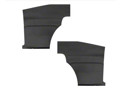 Deluxe Interior Rear Quarter Panels (1967 Camaro Coupe)