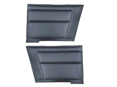 Deluxe Interior Rear Quarter Panels (1967 Camaro Convertible)