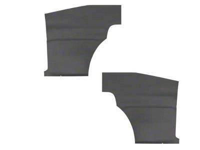 Deluxe Interior Rear Quarter Panels (68-69 Camaro Coupe w/ Fixed Rear Seat)