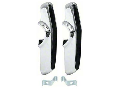 Deluxe Rear Bumper Guards with Brackets (67-68 Camaro)