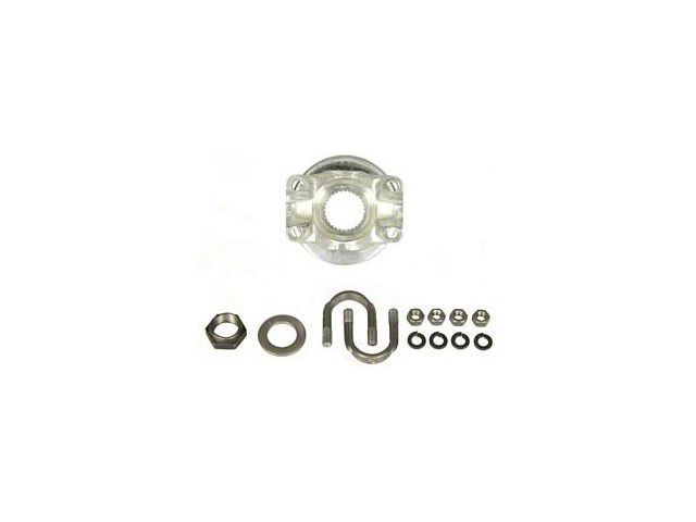 Camaro Differential Pinion Flange & Hardware Set, 12-Bolt, Moser, 1967-1969