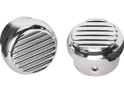Camaro Dimmer Switch Cover, Polished Aluminum, Billet Specialties, 1967-1969