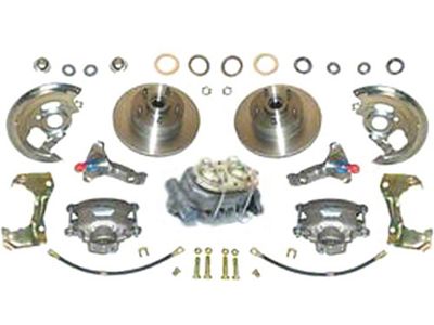 Camaro Disc Brake Conversion Kit, Complete, Front, For CarsWith Manual Brakes, 1967-1969