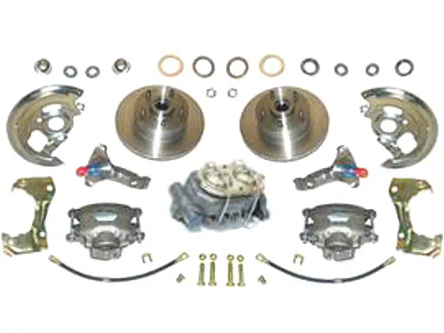 Camaro Disc Brake Conversion Kit, Complete, Front, For CarsWith Manual Brakes, 1967-1969