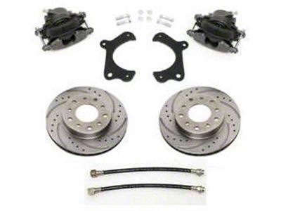 Camaro Disc Brake Conversion Kit, Deluxe, For Use With DrumBrake Spindles, 1967-1969