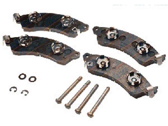 Disc Brake Pads,Frt,ACDelco,82-92 All Except 1LE Option