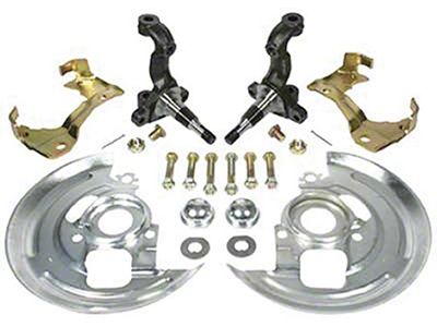 Camaro Disc Brake Spindle Kit, Stock Height, 1967-1969