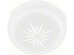Dome Light Lens; Round (71-76 Camaro)