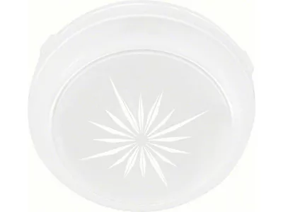 Dome Light Lens; Round (71-76 Camaro)