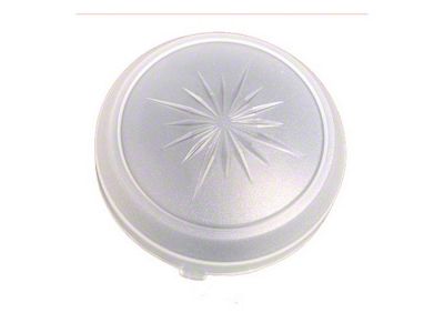 Dome Light Lens; Round (70-81 Camaro)
