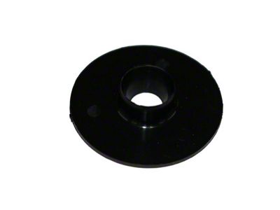 Door Glass Mount Washer; Black (68-69 Camaro)