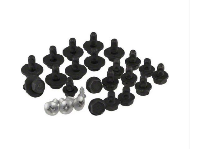 Camaro Door Hardware Mounting Bolt Kit, 1970-1981