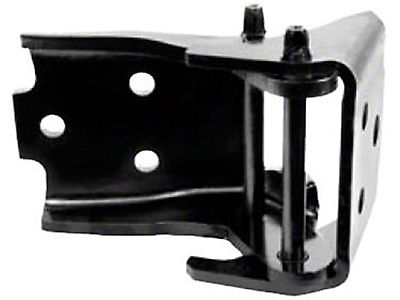 4-Piece Door Hinge Set (Upper & Lower) For 1968-1979 Chevy Nova, Camaro & Firebird - Black, Steel 2 thumbnail image