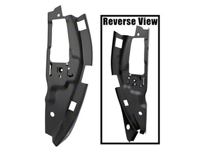 Door Jamb Pillar Panel; Driver Side (68-69 Camaro)