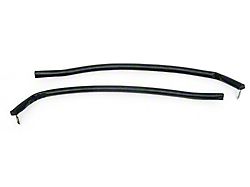 Camaro Door Jamb Windlace, Black, 1968-1969