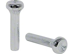 Door Lock Knobs, Chrome (68-70 Camaro)