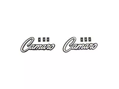 68-69 Dlx D/panel Emblems, Pair