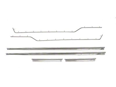 Camaro Door Panel Molding Set, For Deluxe Interior, Convertible, 1967