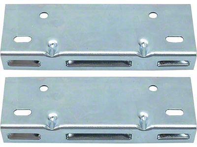 67 Dlx. Door Panel Mount Bracket,pr